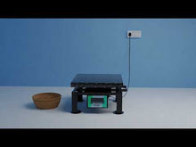 Load and play video in Gallery viewer, ACTIVA 100kg weighing scale,Double display weight machine for shop,MS 10g accuracy