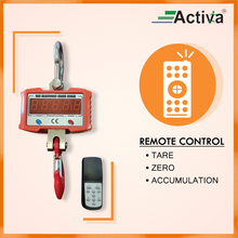 Load image into Gallery viewer, ACTIVA  1 Ton Crane Scale ,OCS1T Crane Scale for Industry ,With Remote Control option
