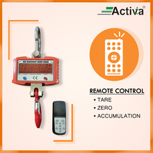 Load image into Gallery viewer, ACTIVA 1 Ton Crane Scale ,OCS1T Crane Scale for Industry ,With Remote Control option