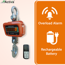 Load image into Gallery viewer, ACTIVA 5 Ton Crane Scale ,OCS1T Crane Scale for shop ,Remote Control