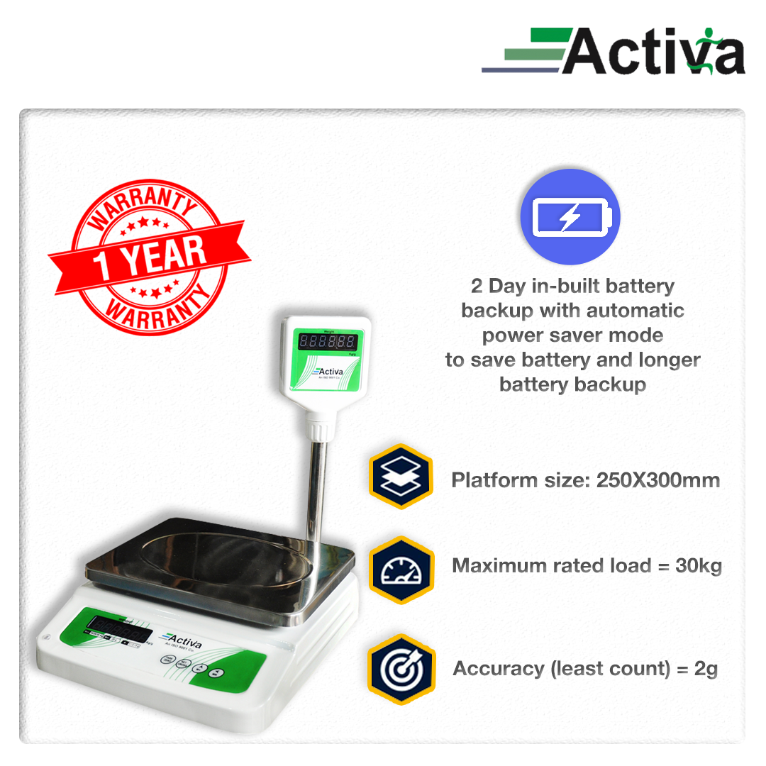 Weighing machine online 30 kg