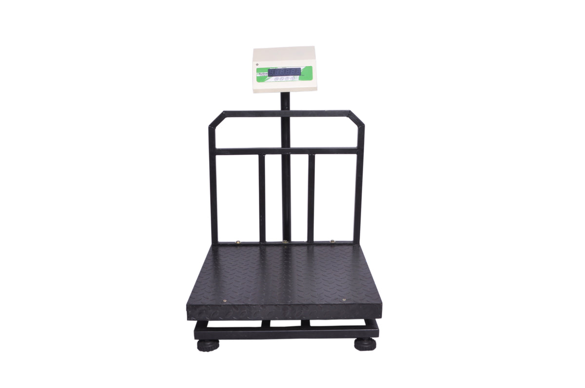 Buy Hsco 500kg 600x600mm Stainless Steel Electronic Mobile Platform Weighing  Scale, PLSSCHI500 Online At Best Price On Moglix