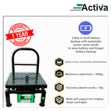 Load image into Gallery viewer, activa weight machine 100kg computer weight machine 100kg price hi tech weight machine 100kg price digital weight machine 100kg weight machine for shop 100kg hanging weight machine 100kg phoenix weight machine 100kg electronic weight machine 100kg weight machine upto 100kg phoenix weight machine price 100kg